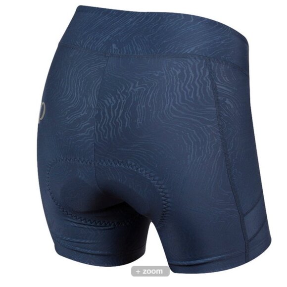 NWOT Pearl Izumi Women's Escape Sugar Shorts, Navy "Phyllite" XS, 5.5" Inseam - Picture 2 of 5